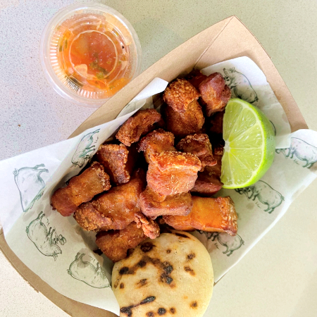 PORCIÓN DE CHICHARRON