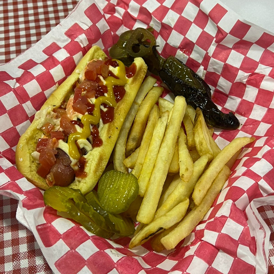 Hotdog Sencillo con Papas