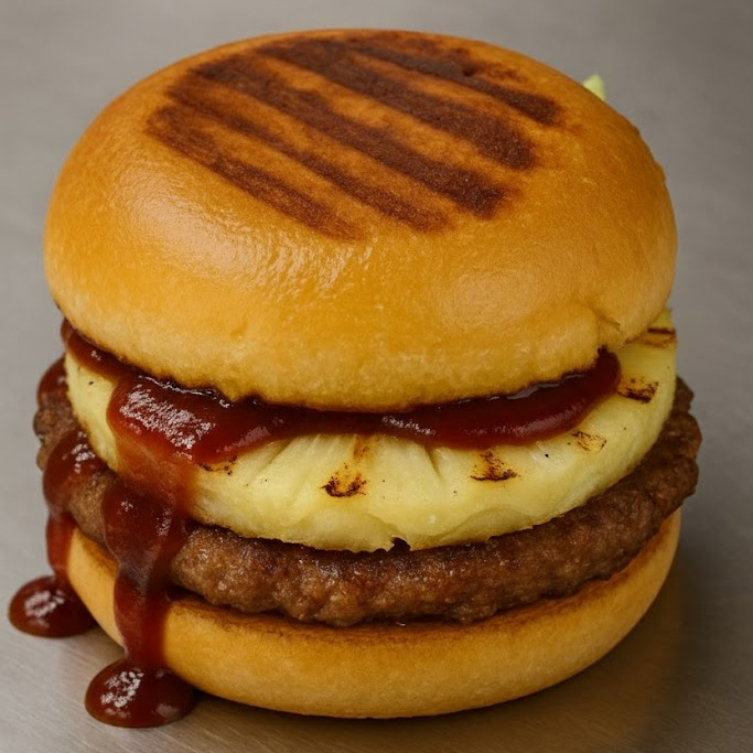 Hamburguesa Hawaiana