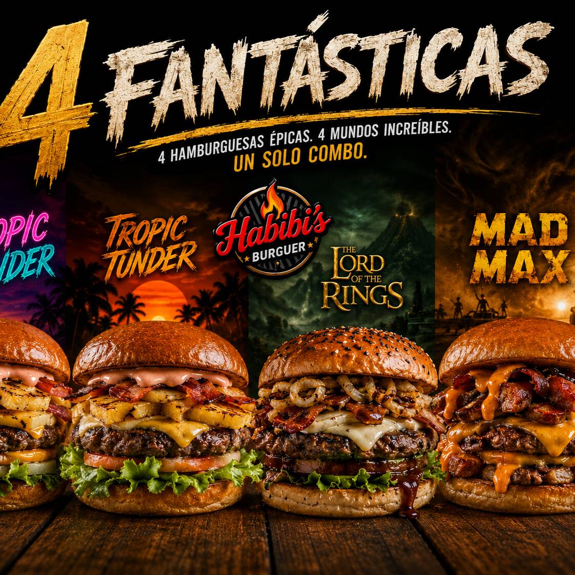 Combo Fantastic Four