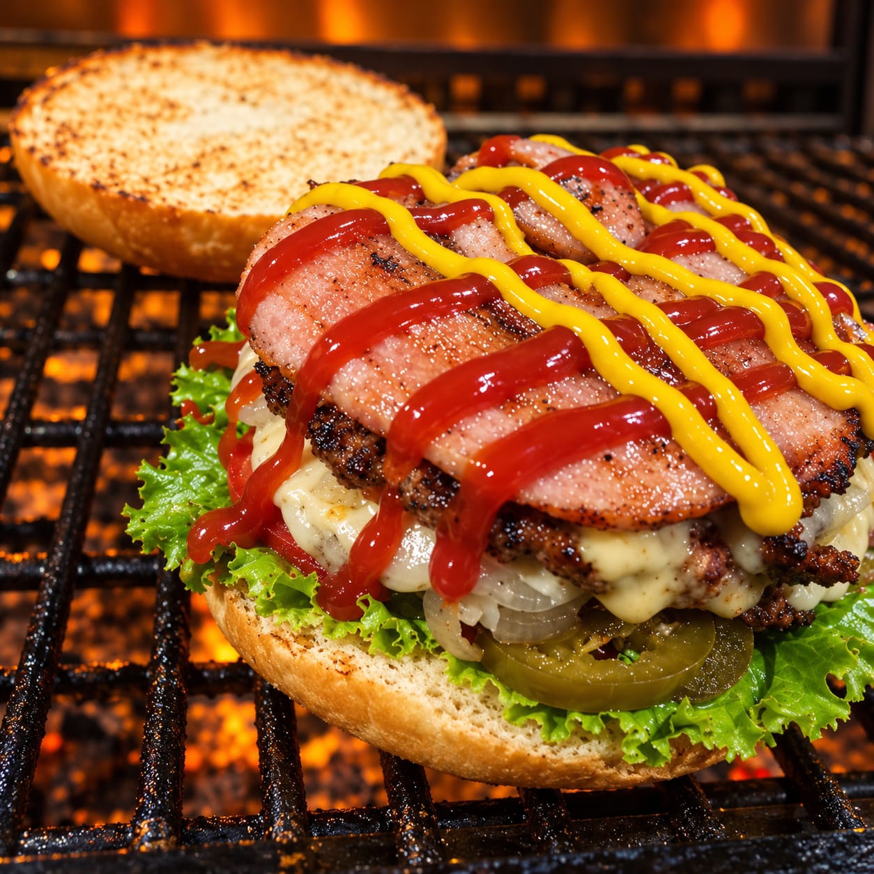 D Burger | Doble Carne + Manchego + Tocino