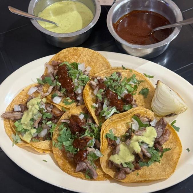 Tacos de Carne Blanca (orden de 5 pzas)