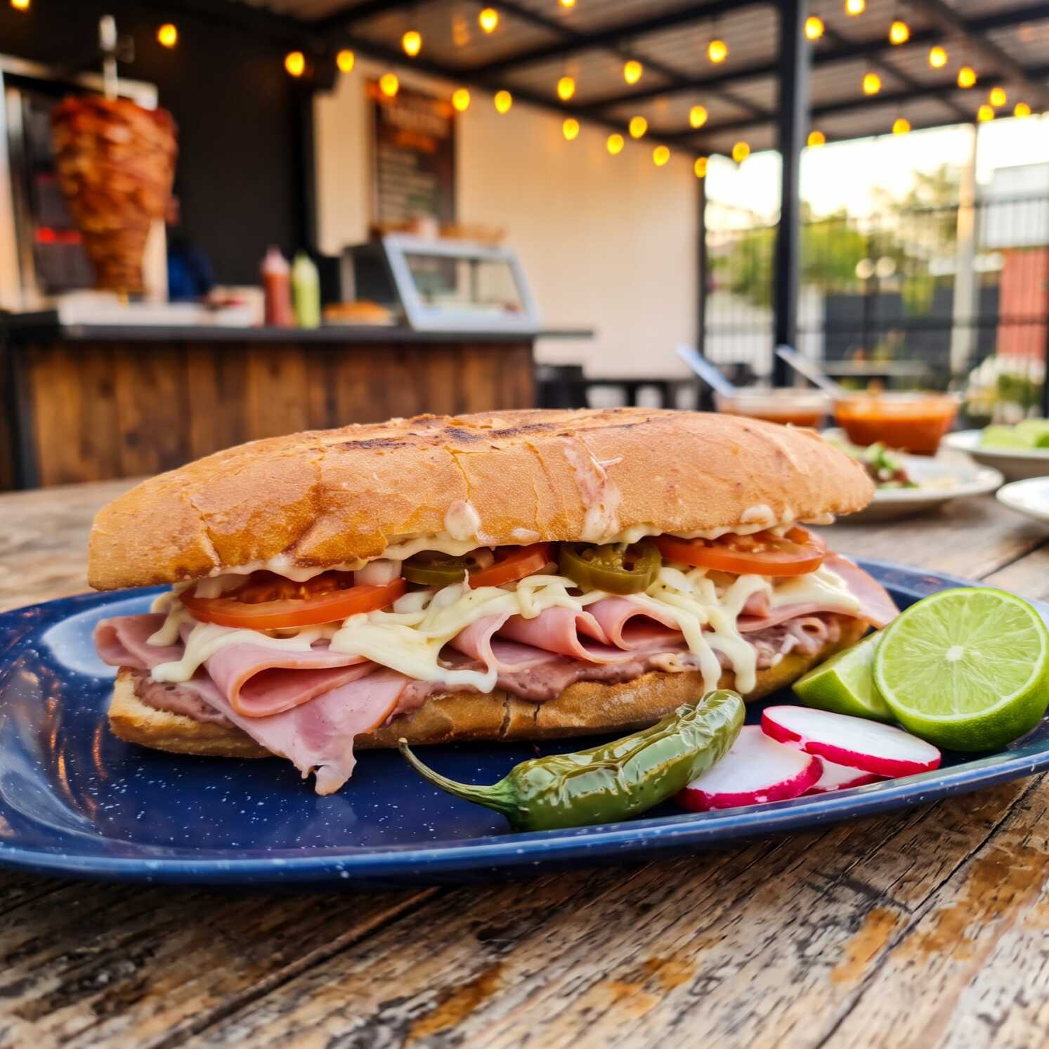 Lonche de Jamón