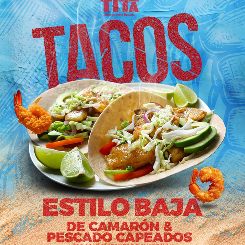 Taco de Pescado Capeado Tipo Baja