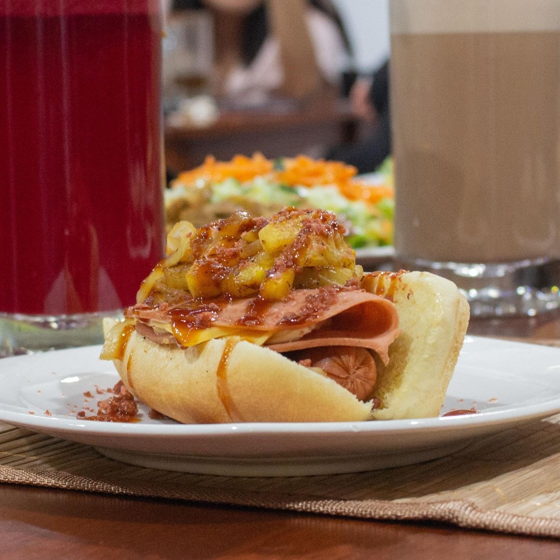 Hot Dog Hawaiano