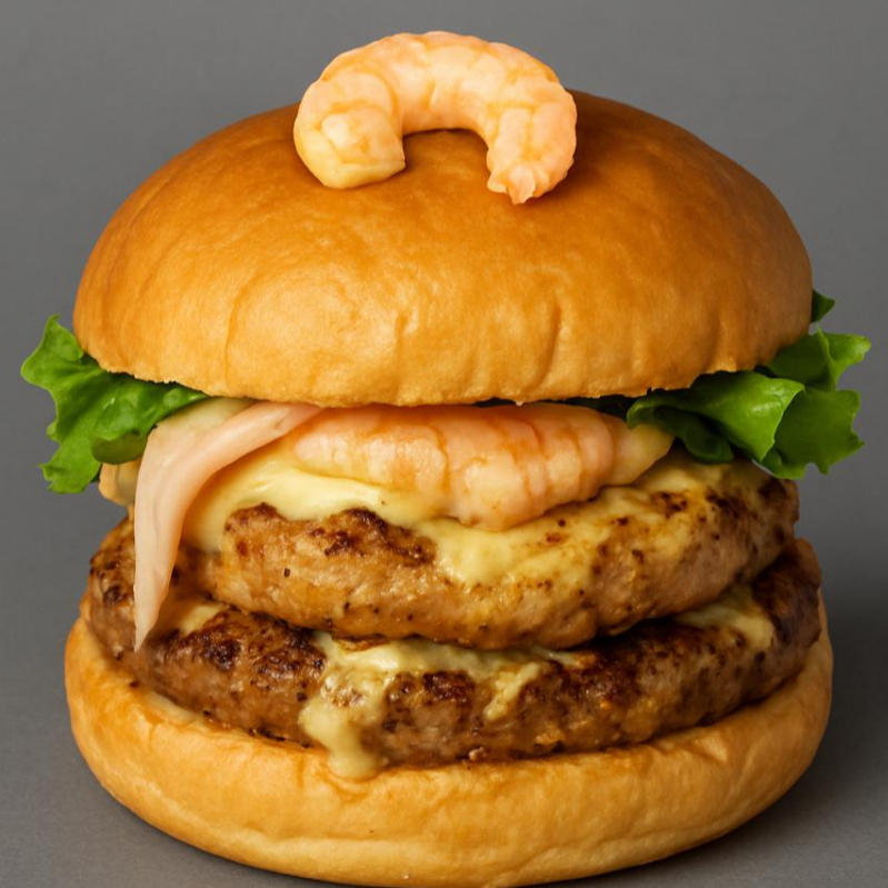 Hamburguesa Mar y Tierra