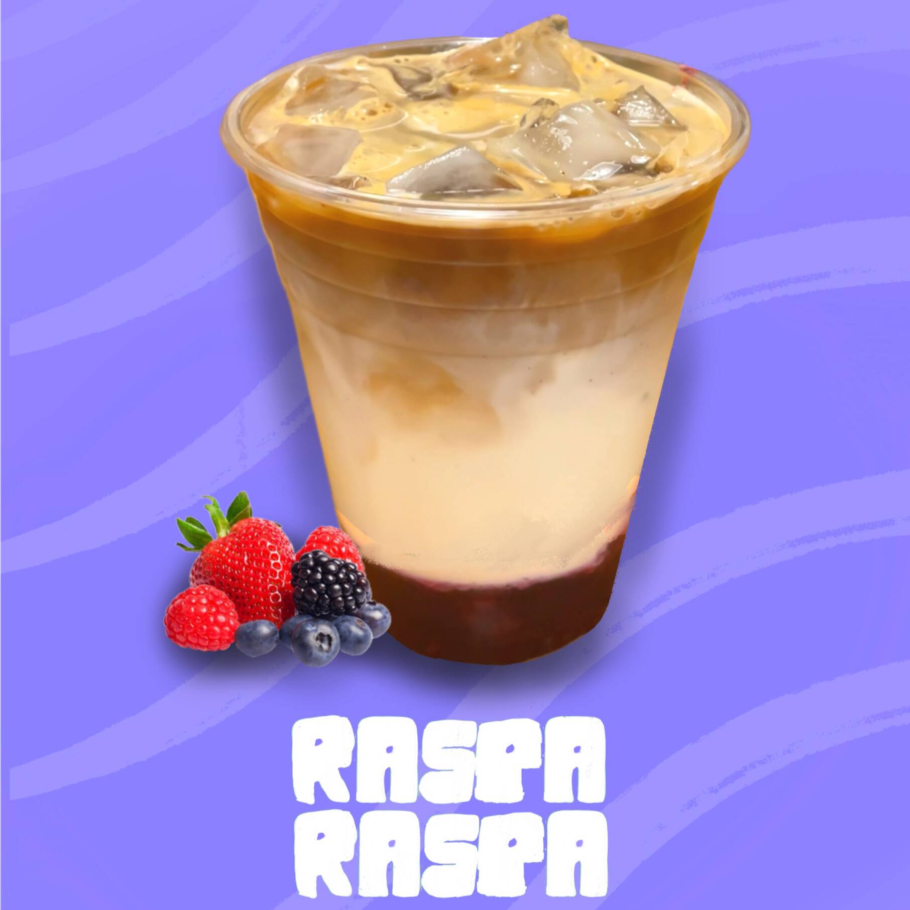 Latte Frio Frutos Rojos