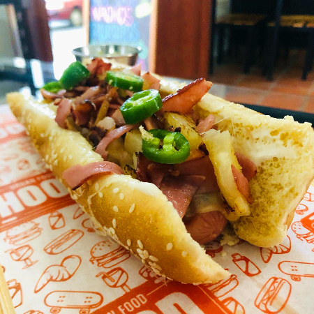 Hot Dog Hawaiano