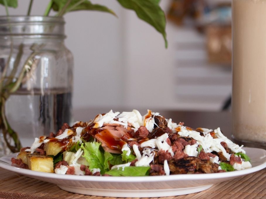 Clásica con Hamburguesa de Soya Veggie Chica