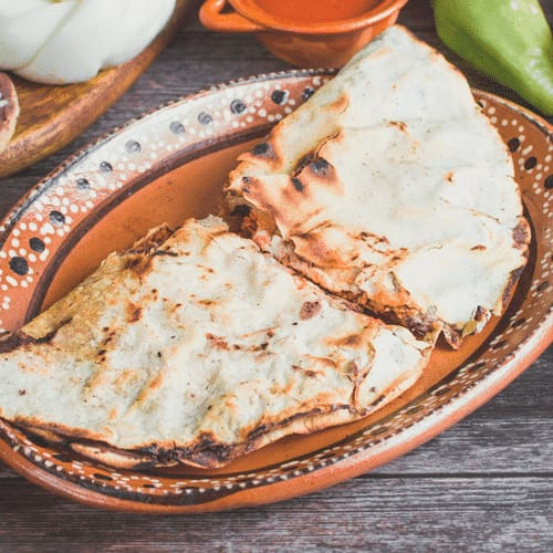 Tlayudas de al pastor