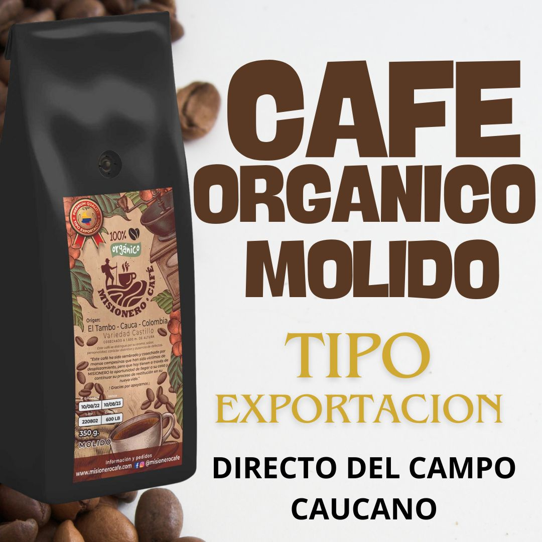 Cafe Organico Molido 350gr
