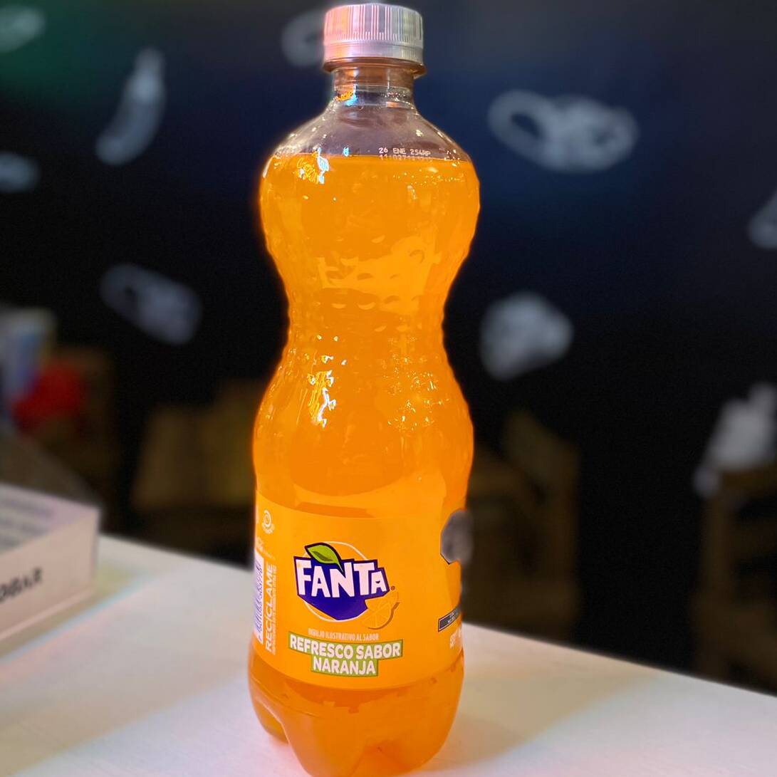fanta naranja 600ml