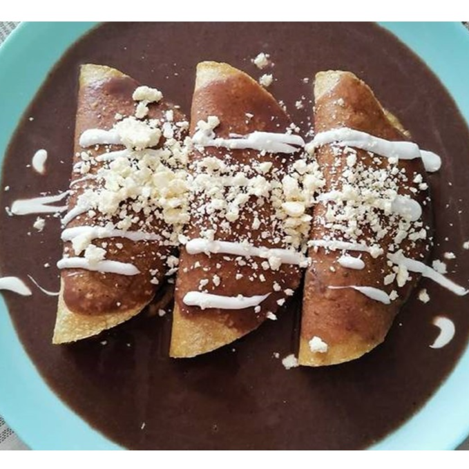Enfrijoladas