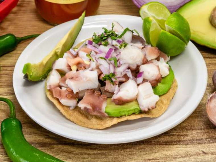 Tostada de Pulpo