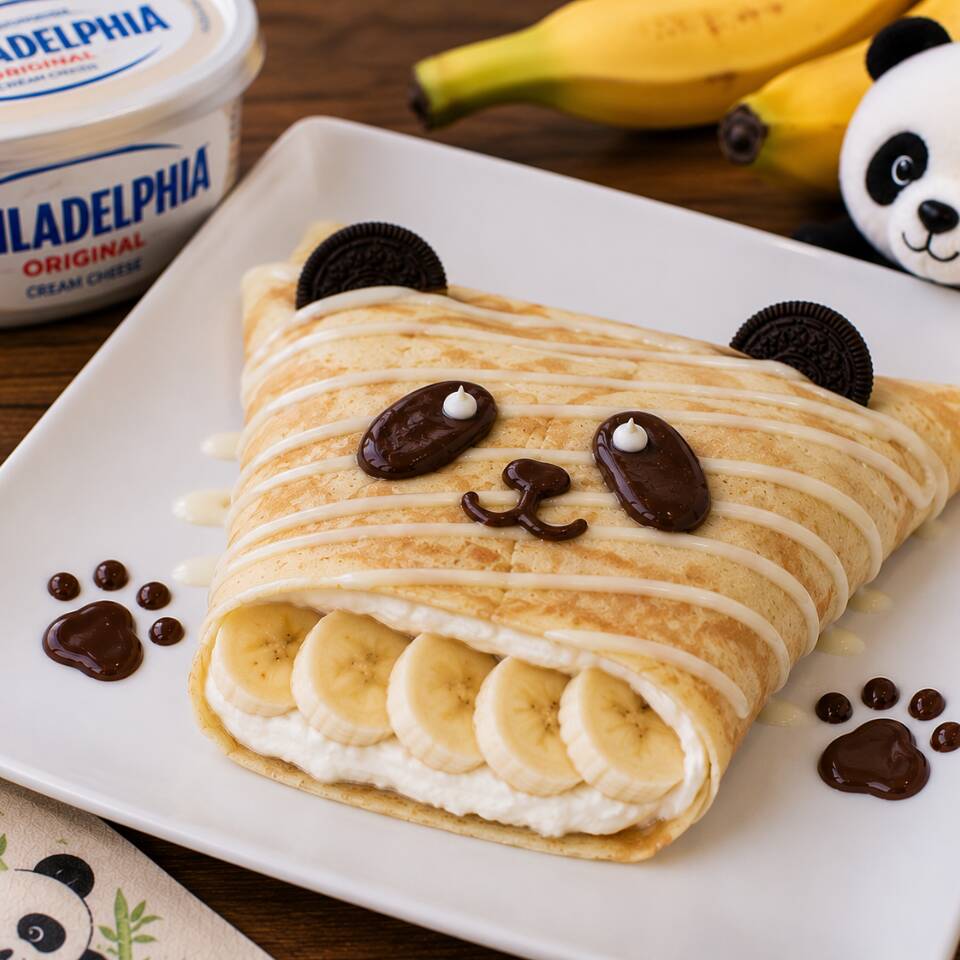 Crepanda Philadelphia con Plátano