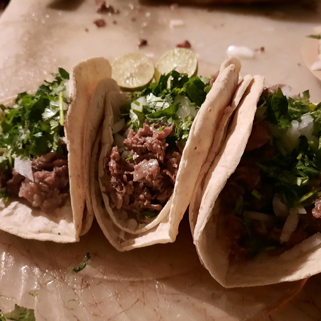 Taco Asada de Maiz