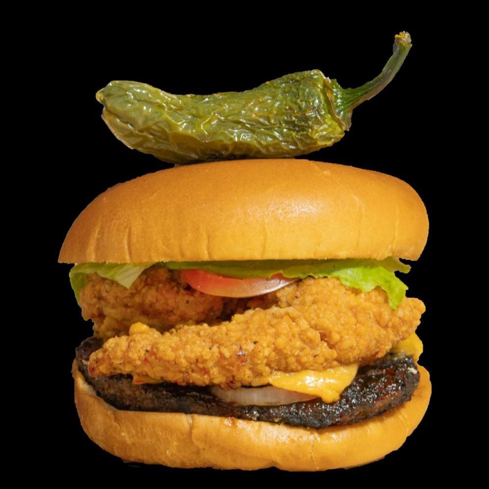 Hamburguesa combinada