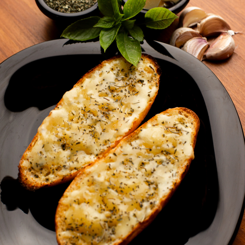 Pan de Ajo con Queso