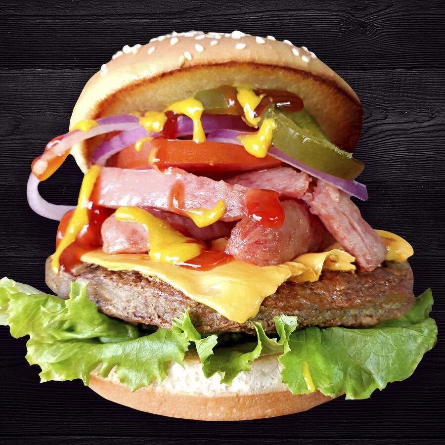 Burguer Salchi.