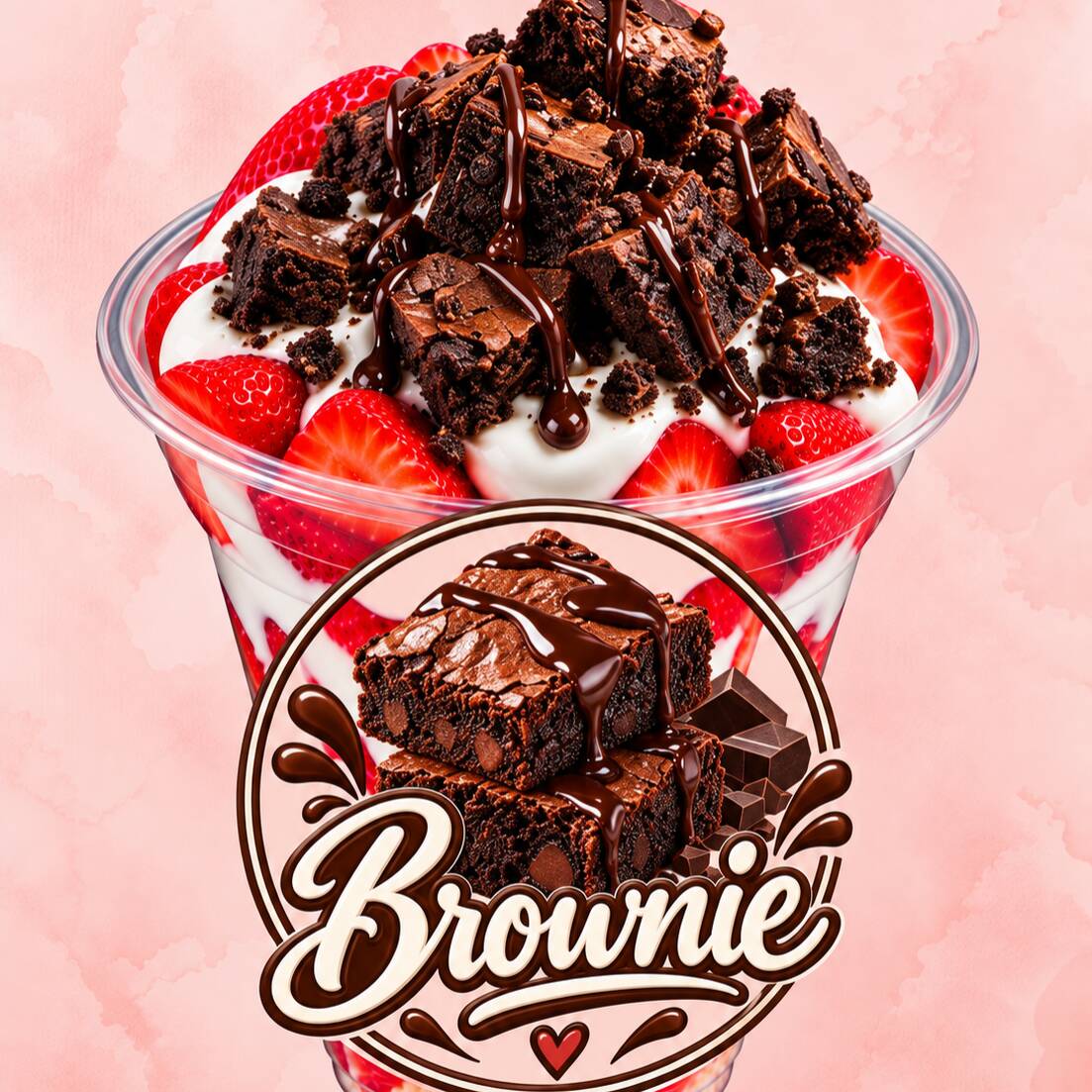 Fresas con Crema BROWNIE