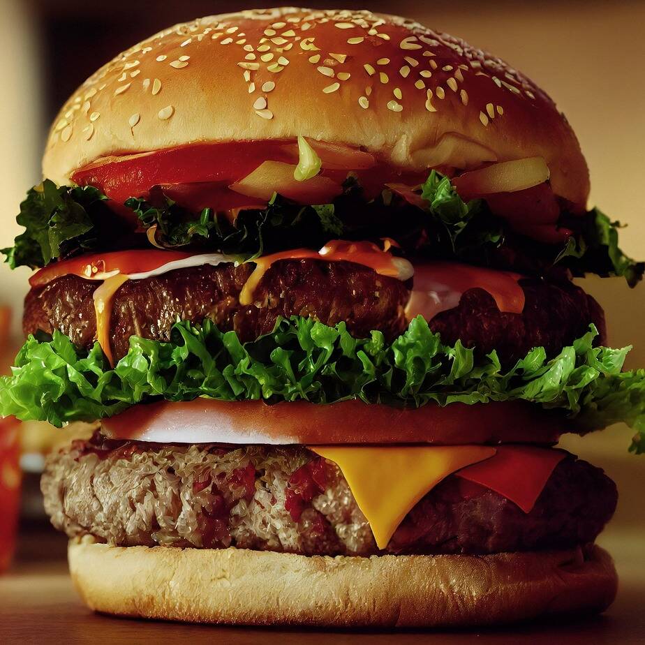 Burger Artesanal Doble (combo) Papas y Gaseos