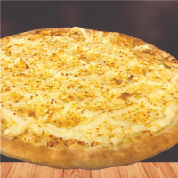 Provolone, Parmesão, Mussarela com cobertura de Requeijão cremoso