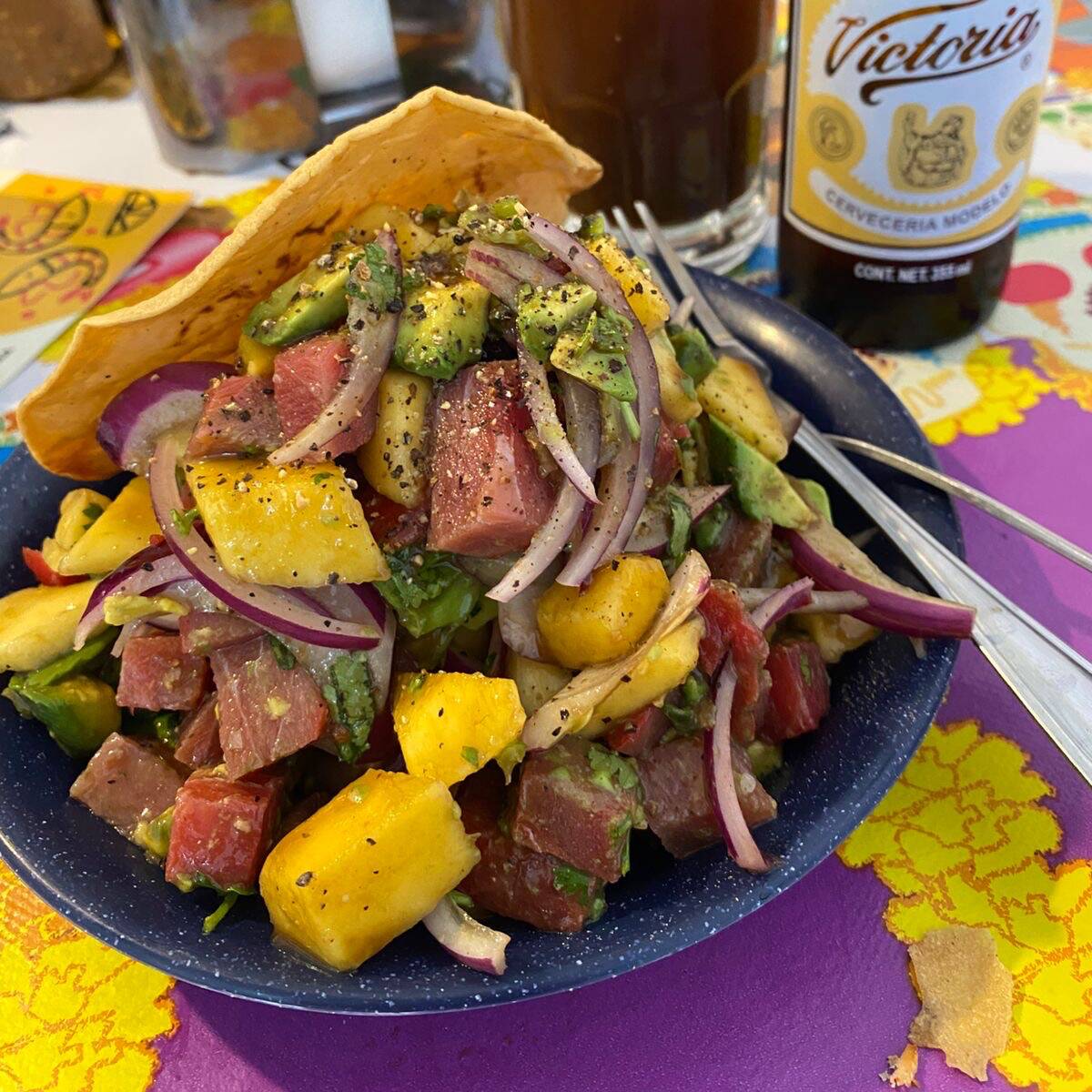 Tostada de Atun