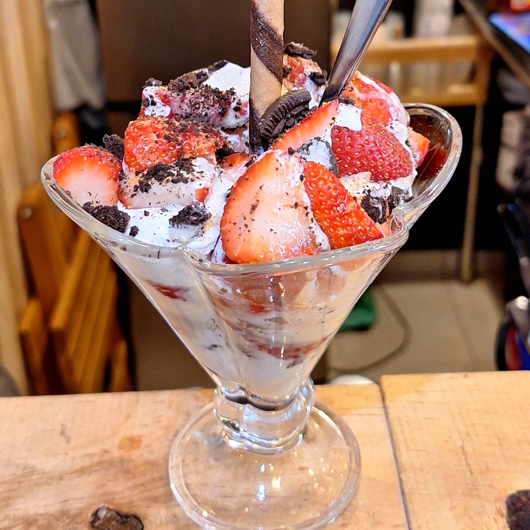 Fresas con Crema