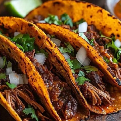 Orden de tacos de Birria