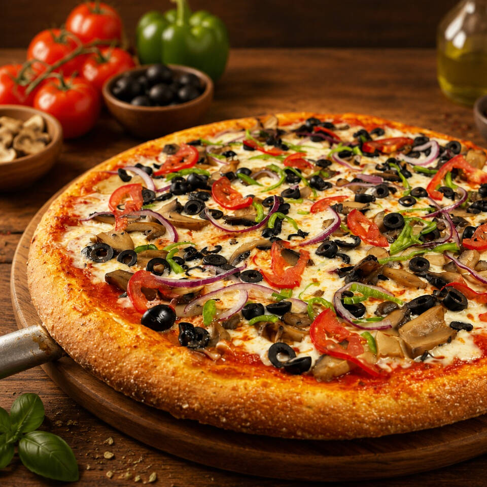 Pizza de Vegetariana
