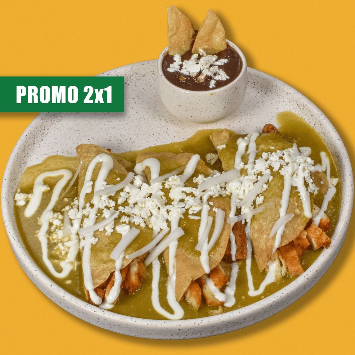 Enchiladas de Pollo Crujiente