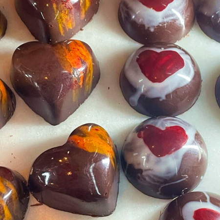 Bombones de cacao