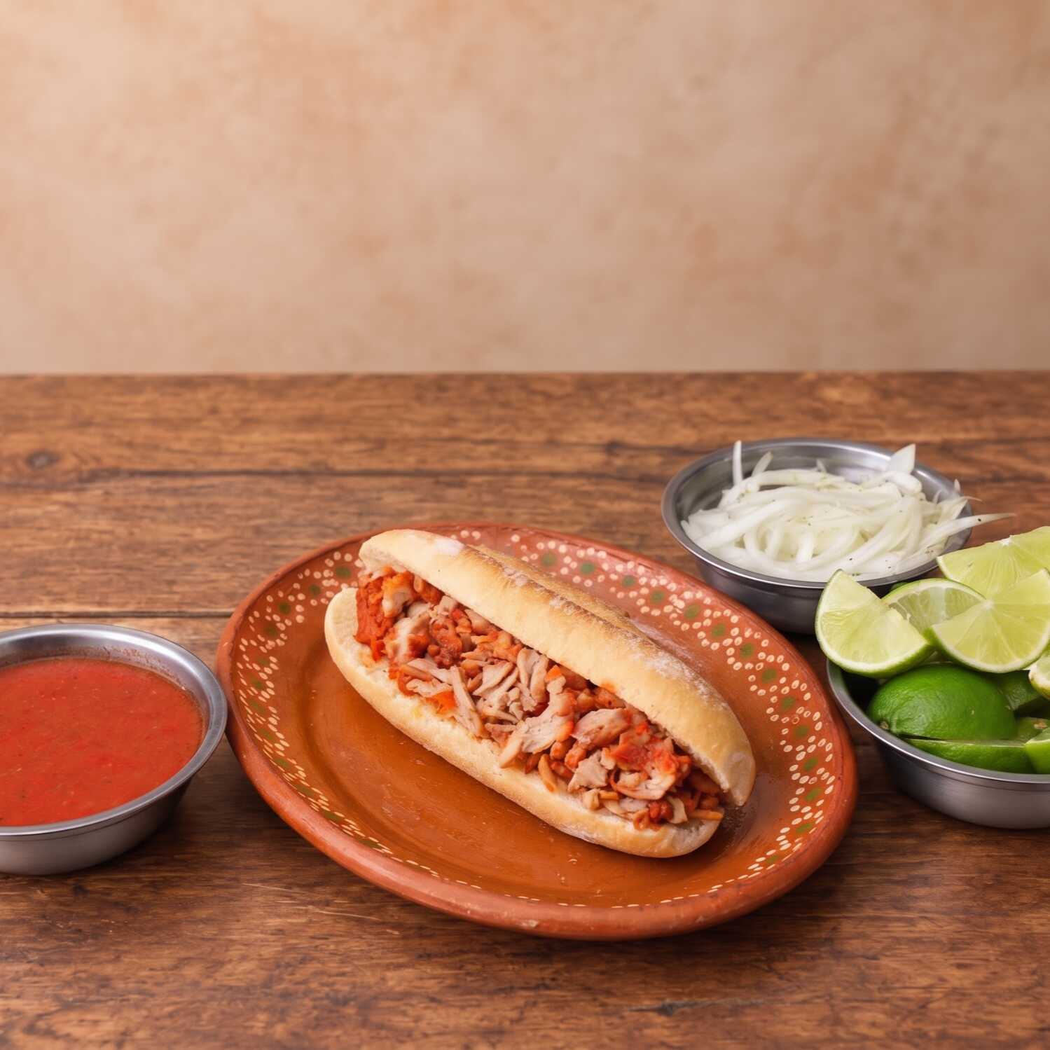 Torta Ahogada de Lengua