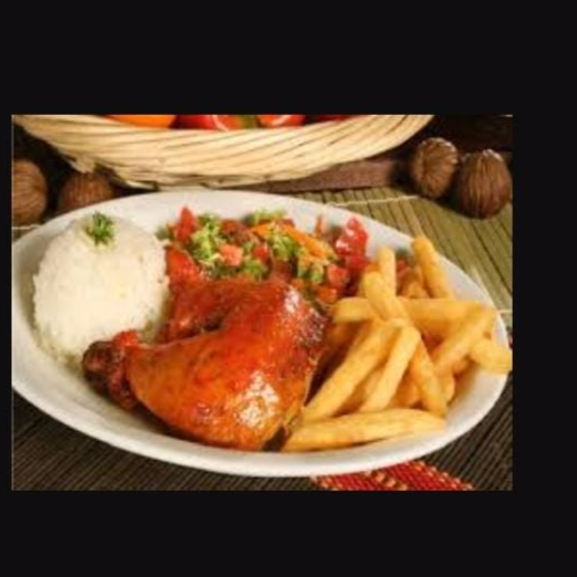 Bandeja con Pollo Asado