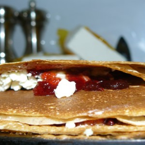 Crepa de Queso Tabasco con Mermelada