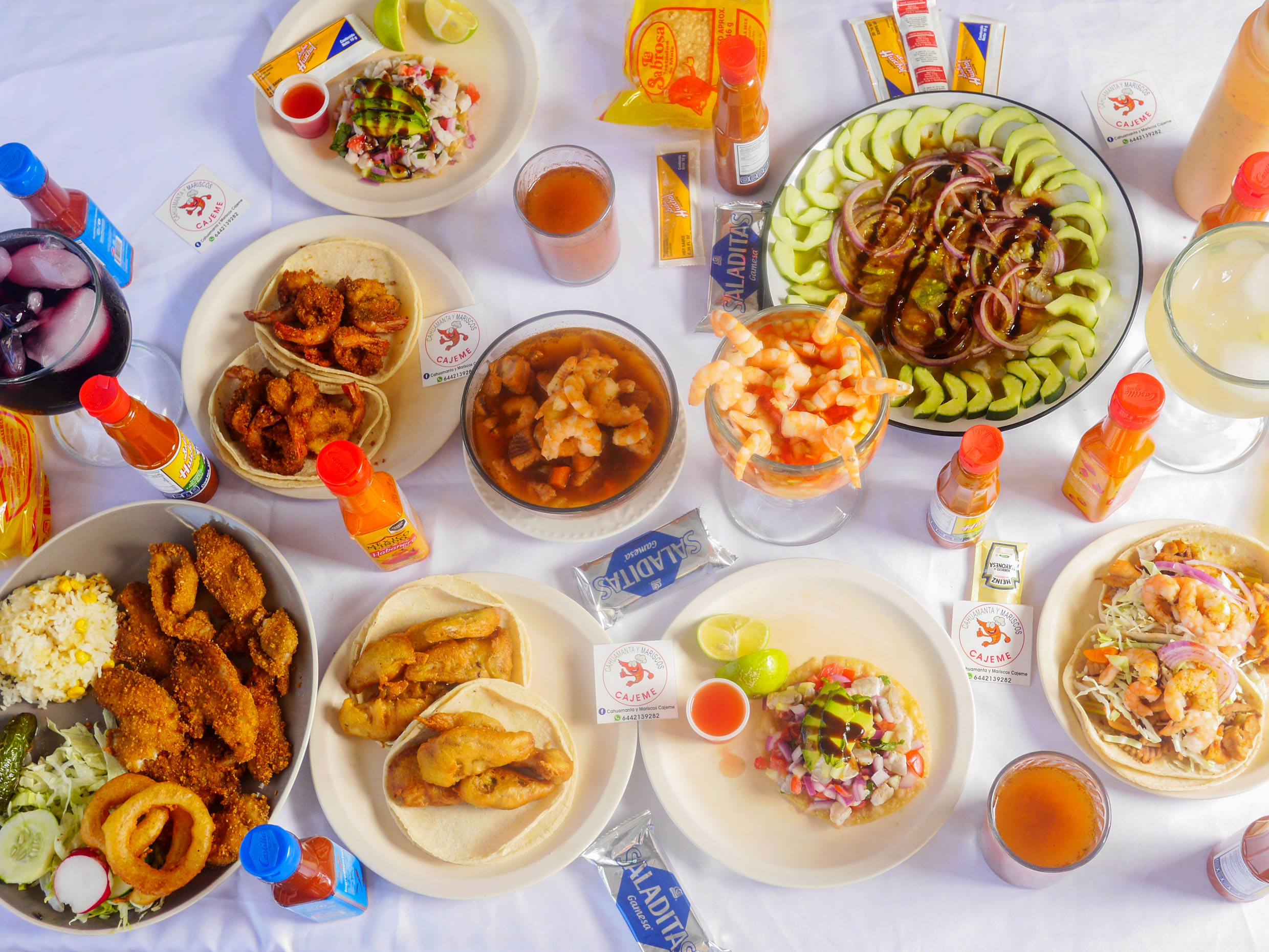 CAHUAMANTA Y MARISCOS DE CAJEME