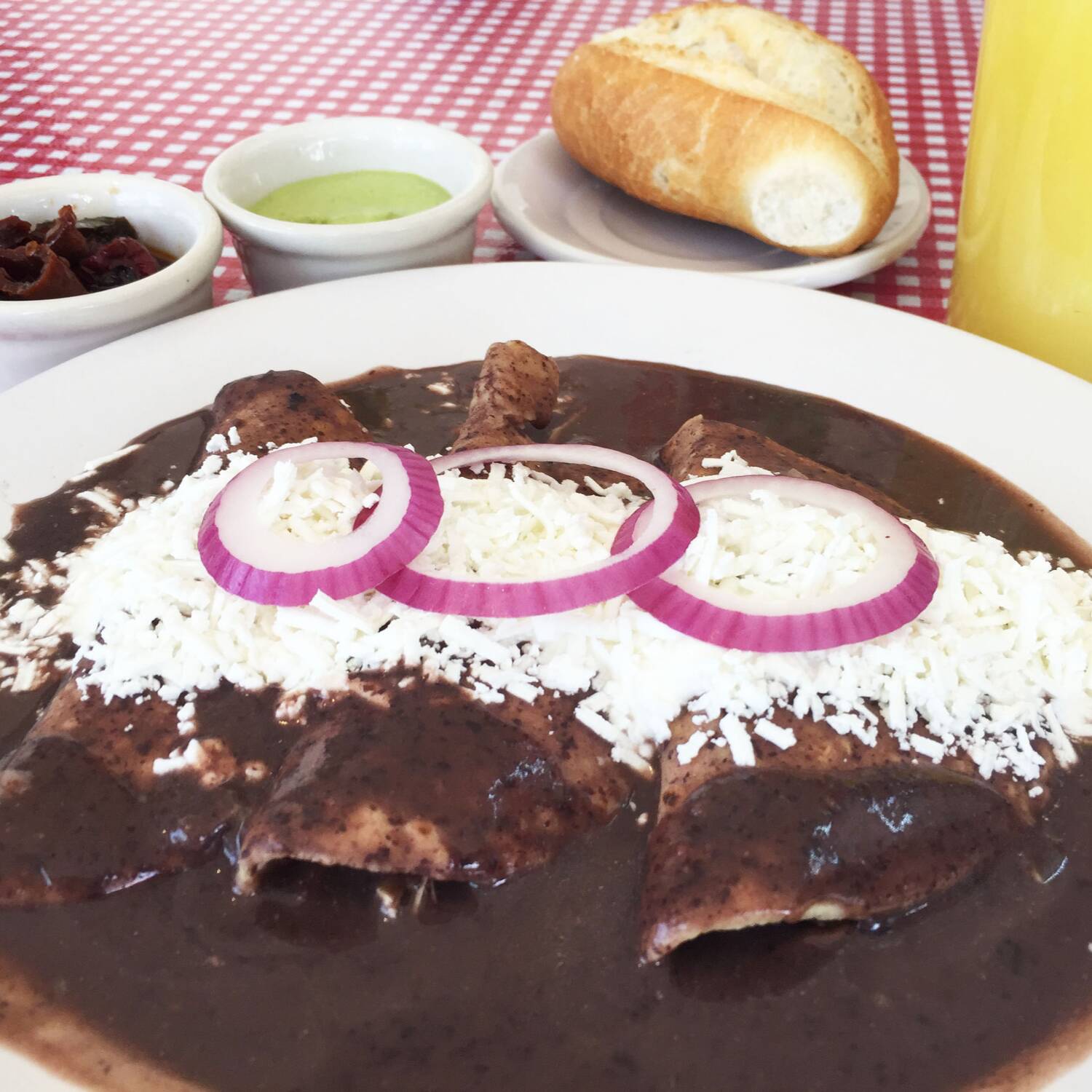 Enfrijoladas