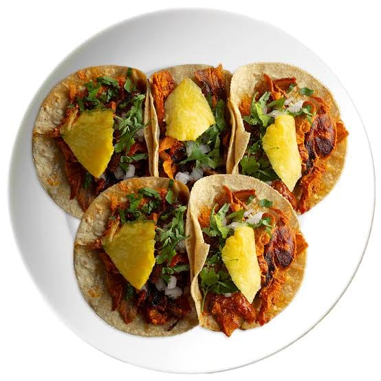 Orden de tacos al pastor (5 PZS)