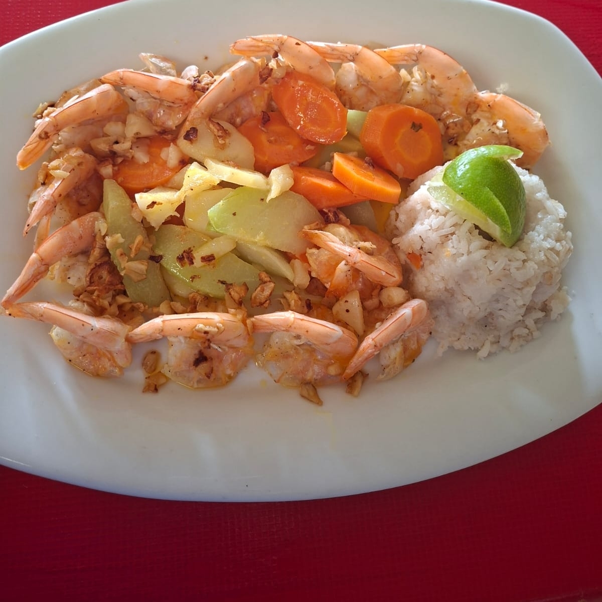 Camarón Al Mojo de Ajo