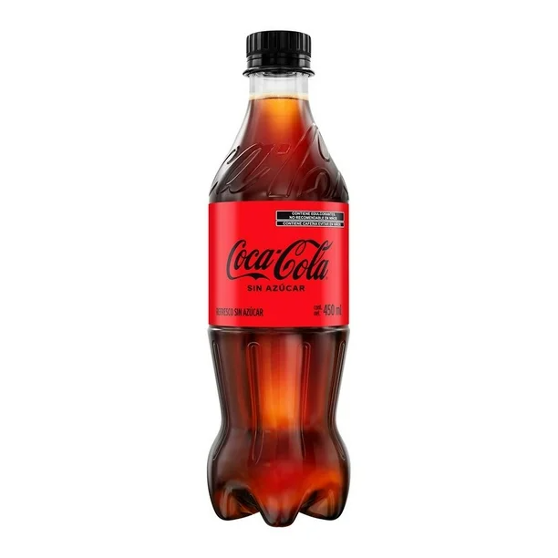 Coca Cola Sin Azúcar 450 Ml