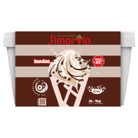 Sorvete sabor nata com trufa de chocolate ao leite.
Contém glúten.
Contém lactose.
Alérgicos: contém leite.