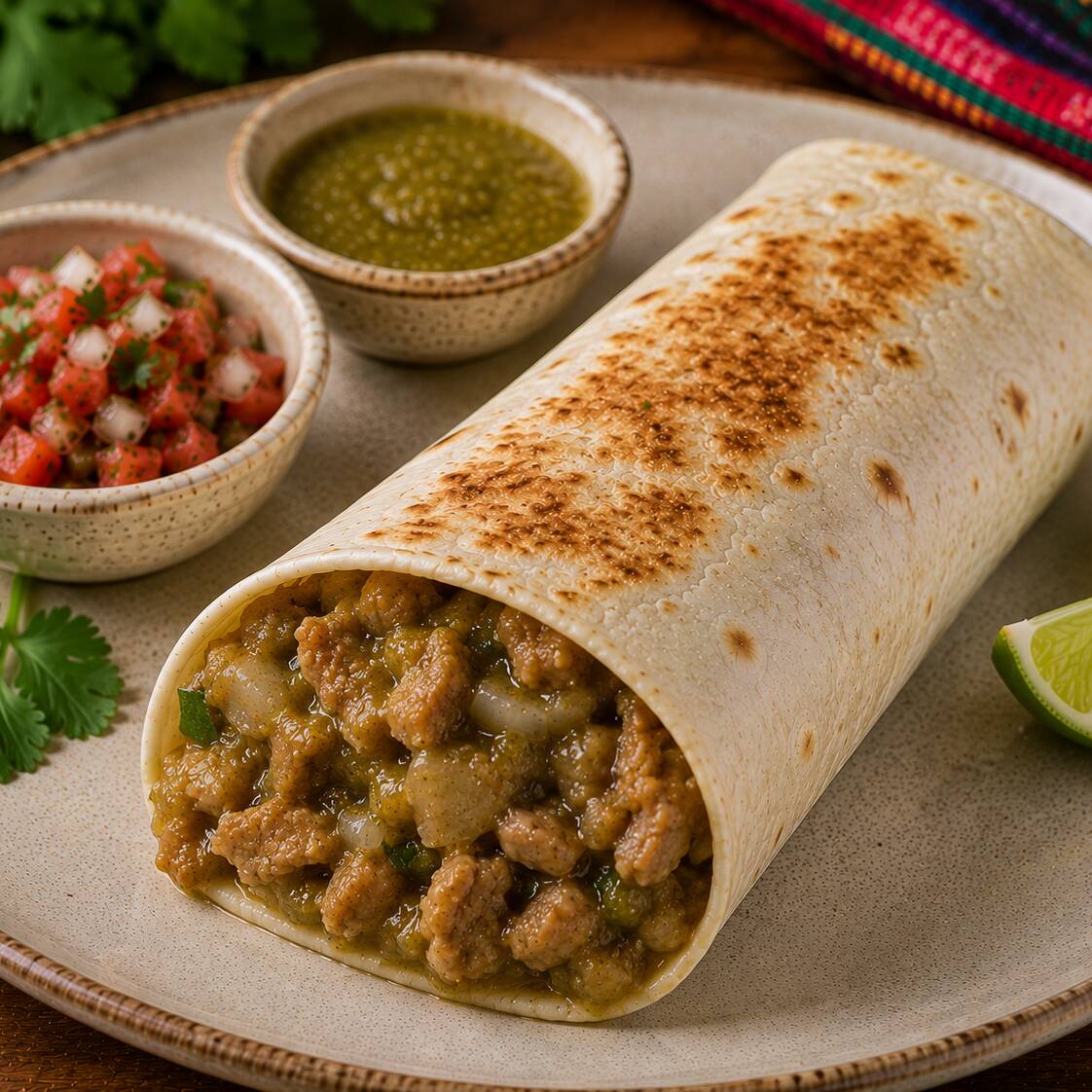 Burrito de Chicharrón