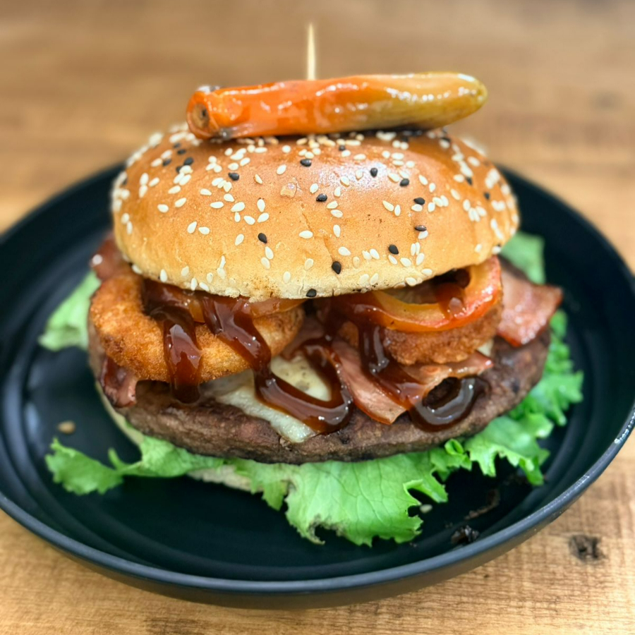 BURGER SALSA BBQ