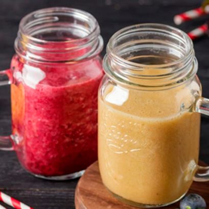 Smoothie de (Fresa, Mango, Plátano o Kiwi)