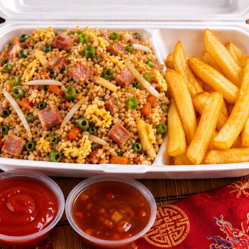Combo Arroz Chino Personal + Papas