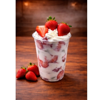 Fresas con Crema Clásica 16 Oz