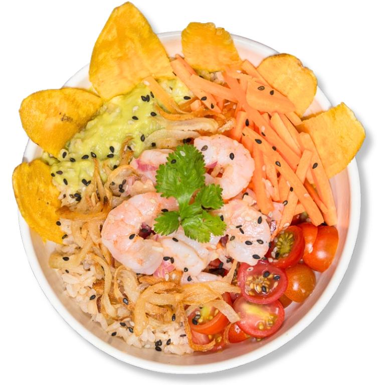 Cóctel de Camarones Poke
