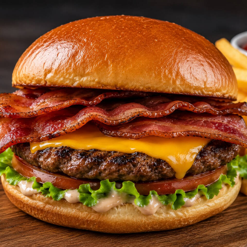 2X1 EN HAMBURGUESA DE DOBLE TOCINETA