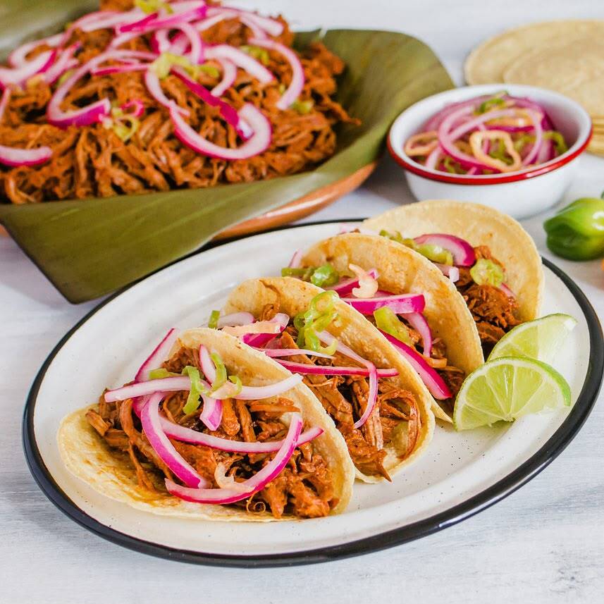 Tacos de Cochinita Pibil 10 Piezas