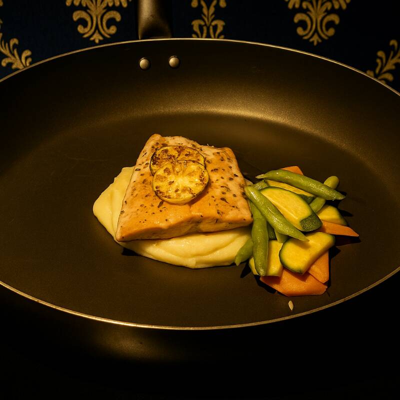 SALMON A LA PLANCHA